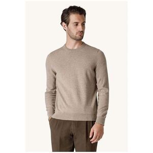 DRUMOHR Men's Crew Neck Fine Knit Sweater Men NUDE & NEUTRALS Sweaters &